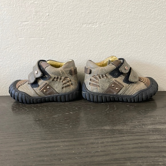 Primigi Fashion-Sneakers Toddler Dark Green/Grey Suede - Picture 1 of 8